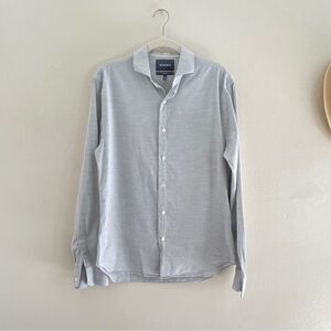 Bonobos Mens Gray Casual Button Down Shirt S